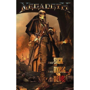 Megadeth - The Sick, The Dying And The Dead Textile in the group MERCHANDISE / Merch / Hårdrock at Bengans Skivbutik AB (5538735)