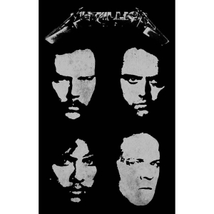 Metallica - Black Album Textile Poster in the group MERCHANDISE / Merch / Hårdrock at Bengans Skivbutik AB (5538739)