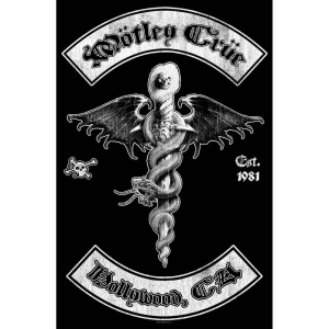 Motley Crue - Hollywood Textile Poster in the group MERCHANDISE / Merch / Hårdrock at Bengans Skivbutik AB (5538741)