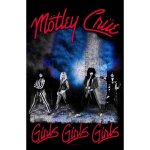 Motley Crue - Girls, Girls, Girls Textile Poster in the group MERCHANDISE / Merch / Hårdrock at Bengans Skivbutik AB (5538742)