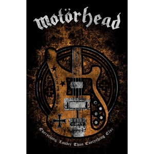 Motorhead - Lemmy's Bass Textile Poster in the group MERCHANDISE / Merch / Hårdrock at Bengans Skivbutik AB (5538746)