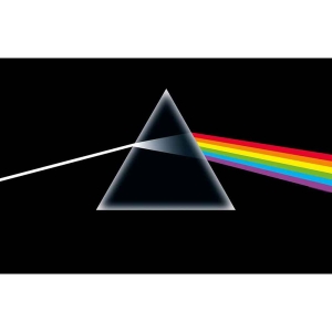 Pink Floyd - Dark Side Of The Moon Textile Poster in the group MERCHANDISE / Merch / Pop-Rock at Bengans Skivbutik AB (5538758)