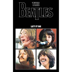 The Beatles - Let It Be Textile Poster in the group MERCHANDISE / Merch / Pop-Rock at Bengans Skivbutik AB (5538776)