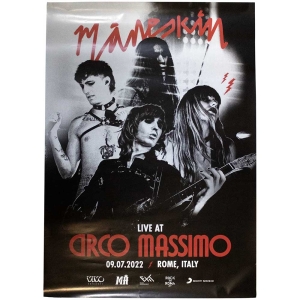 Maneskin - Live At Circo Massimo 2022 Poster in the group MERCHANDISE / Merch / Pop-Rock at Bengans Skivbutik AB (5538816)