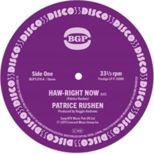 Rushen Patrice - Haw-Right Now / Kickin' Back in the group VINYL / Jazz at Bengans Skivbutik AB (5538832)