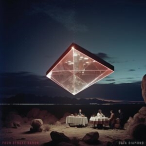 Four Stroke Baron - Data Diamond (Galaxy Orange/Black V in the group VINYL / Hårdrock at Bengans Skivbutik AB (5538930)