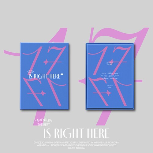 Seventeen - Seventeen Best Album '17 Is Right H in the group CD / Pop-Rock at Bengans Skivbutik AB (5539290)
