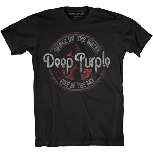 Deep Purple - Smoke Circle Uni Bl     (S) in the group MERCHANDISE / T-shirt / Heavy Metal at Bengans Skivbutik AB (5539426)
