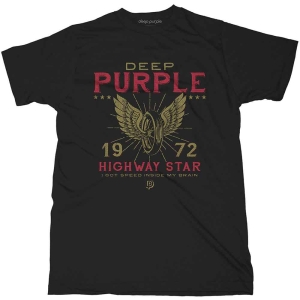 Deep Purple - Highway Star Uni Bl    in the group MERCHANDISE / T-shirt / Hårdrock at Bengans Skivbutik AB (5539448r)