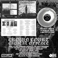 Crown Court - Capital Offence (Silver/White Swirl in the group VINYL / Upcoming releases / Pop-Rock at Bengans Skivbutik AB (5539562)
