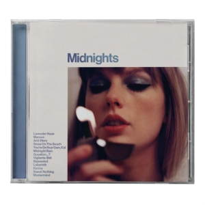 Taylor Swift - Midnights (Edited) (Moonstone Blue Cd) in the group CD / Pop-Rock at Bengans Skivbutik AB (5539773)
