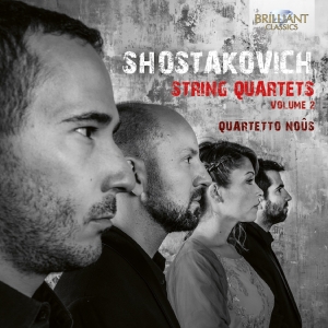 Quartetto Nous - Shostakovich: String Quartets, Vol. in the group CD / Upcoming releases / Classical at Bengans Skivbutik AB (5539851)