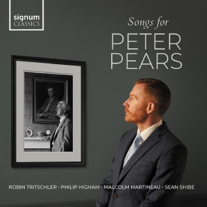 Robin Tritschler Philip Higham Ma - Songs For Peter Pears in the group CD / Upcoming releases / Classical at Bengans Skivbutik AB (5539992)