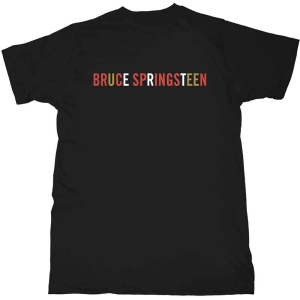 Bruce Springsteen - Logo Uni Bl  2Xl in the group MERCHANDISE / T-shirt / Nyheter / Pop-Rock at Bengans Skivbutik AB (5540589)