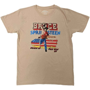 Bruce Springsteen - Born In The Usa '85 Uni Sand     (M) in the group MERCHANDISE / T-shirt / Pop-Rock at Bengans Skivbutik AB (5540601)