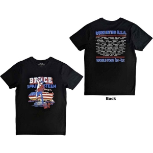 Bruce Springsteen - Born In The Usa '85 Uni Bl    S in the group MERCHANDISE / T-shirt / Nyheter / Pop-Rock at Bengans Skivbutik AB (5540641r)