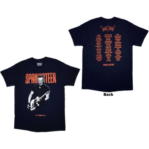 Bruce Springsteen - Tour '23 Guitar Uni Navy    S in the group MERCHANDISE / T-shirt / Nyheter / Pop-Rock at Bengans Skivbutik AB (5540650r)
