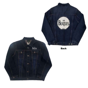 The Beatles - Drum Logo Uni Denim Jacket: in the group MERCHANDISE / Merch / Pop-Rock at Bengans Skivbutik AB (5541229r)