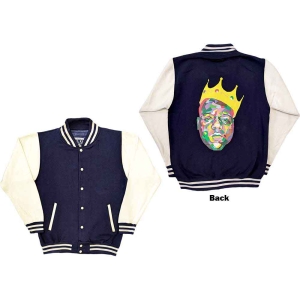 Biggie Smalls - Crown Uni Navy/Wht Vj: in the group MERCHANDISE / Merch / Hip Hop-Rap at Bengans Skivbutik AB (5541234r)