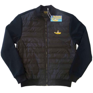 The Beatles - Yellow Submarine Uni Bl Quilted Jacket:  in the group MERCHANDISE / Merch / Pop-Rock at Bengans Skivbutik AB (5541270r)