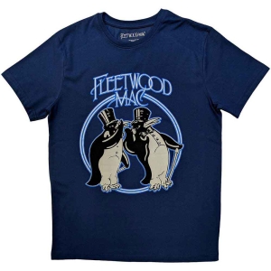Fleetwood Mac - Penguins Uni Denim S in the group MERCHANDISE / T-shirt / Pop-Rock at Bengans Skivbutik AB (5541633r)