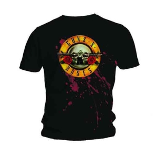 Guns N Roses - Bullet Uni Bl    S in the group MERCHANDISE / T-shirt / Hårdrock at Bengans Skivbutik AB (5542221r)