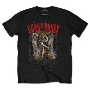 Guns N Roses - Sketched Cherub Uni Bl    S in the group MERCHANDISE / T-shirt / Heavy Metal at Bengans Skivbutik AB (5542229r)