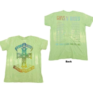 Guns N Roses - Gradient Uyi Tour Uni Green Dip-Dye    S in the group MERCHANDISE / T-shirt / Heavy Metal at Bengans Skivbutik AB (5542235r)