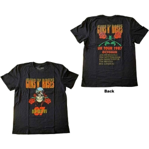 Guns N Roses - Uk Tour '87 Uni Bl    S in the group MERCHANDISE / T-shirt / Heavy Metal at Bengans Skivbutik AB (5542240r)