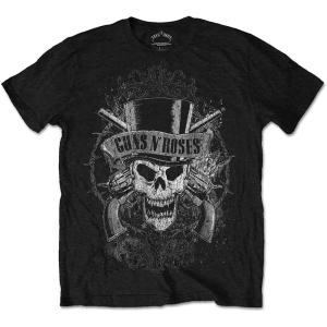 Guns N Roses - Faded Skull Uni Bl    S in the group MERCHANDISE / T-shirt / Nyheter / Hårdrock at Bengans Skivbutik AB (5542256r)