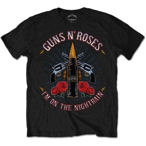 Guns N Roses - Night Train Uni Bl    S in the group MERCHANDISE / T-shirt / Heavy Metal at Bengans Skivbutik AB (5542263r)