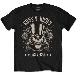 Guns N Roses - Top Hat Skull & Pistols Lv Uni Bl    S in the group MERCHANDISE / T-shirt / Nyheter / Hårdrock at Bengans Skivbutik AB (5542270r)