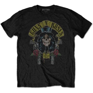 Guns N Roses - Slash 85 Uni Bl  2Xl in the group MERCHANDISE / T-shirt / Heavy Metal at Bengans Skivbutik AB (5542281r)