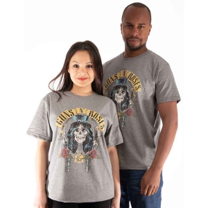 Guns N Roses - Slash 85 Uni Grey    S in the group MERCHANDISE / T-shirt / Heavy Metal at Bengans Skivbutik AB (5542282r)