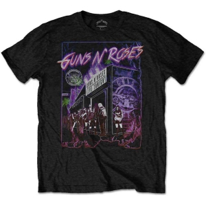 Guns N Roses - Sunset Boulevard Uni Bl    S in the group MERCHANDISE / T-shirt / Heavy Metal at Bengans Skivbutik AB (5542287r)