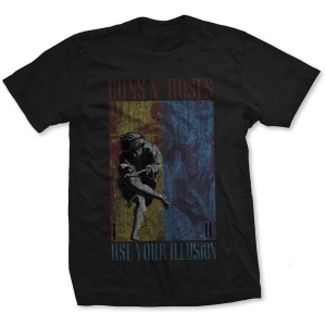 Guns N Roses - Use Your Illusion Uni Bl    S in the group MERCHANDISE / T-shirt / Nyheter / Hårdrock at Bengans Skivbutik AB (5542291r)