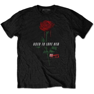 Guns N Roses - Used To Love Her Rose Uni Bl    S in the group MERCHANDISE / T-shirt / Nyheter / Hårdrock at Bengans Skivbutik AB (5542293r)