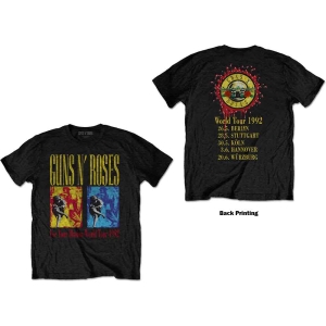 Guns N Roses - Uyi World Tour Uni Bl    S in the group MERCHANDISE / T-shirt / Hårdrock at Bengans Skivbutik AB (5542305r)