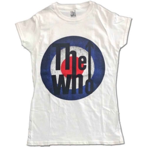 The Who - Vtge Target Lady Wht    M in the group MERCHANDISE / T-shirt / Nyheter / Pop-Rock at Bengans Skivbutik AB (5542488)