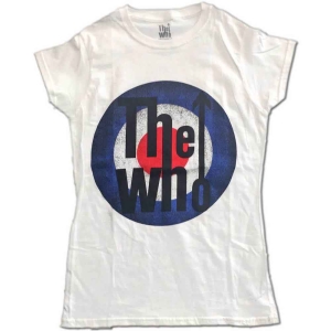 The Who - Vtge Target Lady Wht M in the group MERCHANDISE / T-shirt / Pop-Rock at Bengans Skivbutik AB (5542488)