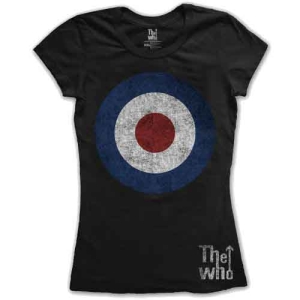 The Who - Target Distress Lady Bl    S in the group MERCHANDISE / T-shirt / Nyheter / Pop-Rock at Bengans Skivbutik AB (5542584r)