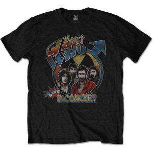 The Who - Live In Concert Uni Bl    S in the group MERCHANDISE / T-shirt / Pop-Rock at Bengans Skivbutik AB (5542600r)