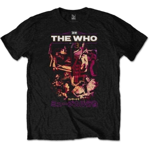 The Who - Japan '73 Uni Bl    S in the group MERCHANDISE / T-shirt / Pop-Rock at Bengans Skivbutik AB (5542602r)