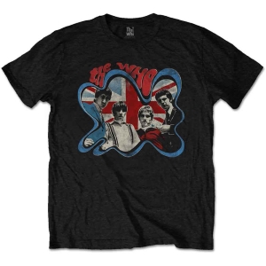 The Who - Groovy Border Uni Bl S in the group MERCHANDISE / T-shirt / Pop-Rock at Bengans Skivbutik AB (5542610r)