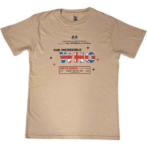 The Who - The Incredible Uni Sand    S in the group MERCHANDISE / T-shirt / Nyheter / Pop-Rock at Bengans Skivbutik AB (5542614r)