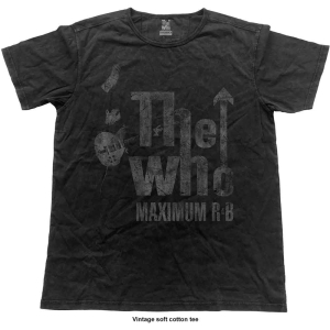 The Who - Vtge Maximum R&B Uni Bl S in the group MERCHANDISE / T-shirt / Pop-Rock at Bengans Skivbutik AB (5542623r)