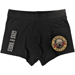 Guns N Roses - Classic Logo Uni Bl Boxers:  in the group MERCHANDISE / Merch / Hårdrock at Bengans Skivbutik AB (5542951r)