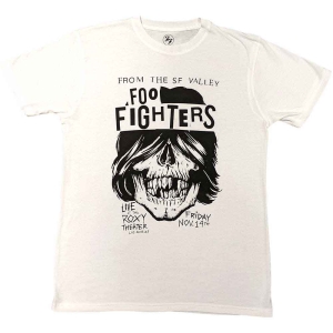 Foo Fighters - Roxy Flyer Uni Wht   (L) in the group MERCHANDISE / T-shirt / Pop-Rock at Bengans Skivbutik AB (5543786)