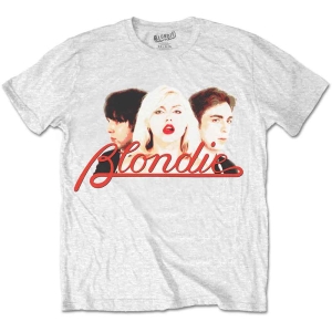Blondie - Parallel Lines Halftone Uni Wht in the group MERCHANDISE / T-shirt / Pop-Rock at Bengans Skivbutik AB (5543864r)