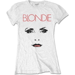 Blondie - Staredown Lady Wht in the group MERCHANDISE / T-shirt / Pop-Rock at Bengans Skivbutik AB (5543867r)